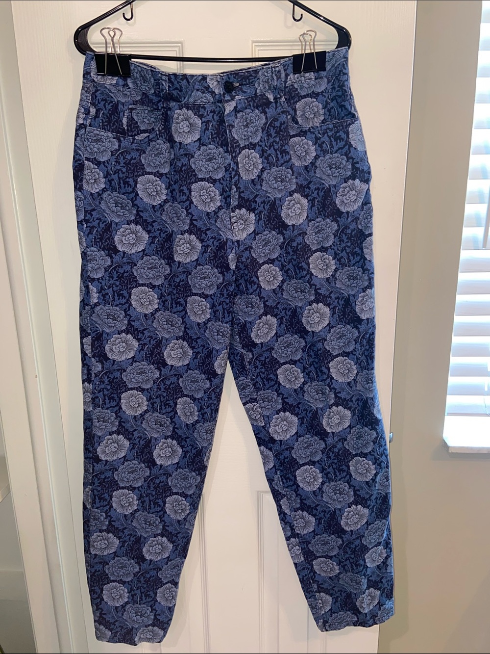Talbots Women’s 16 Floral Print Cotton Stretch Pants